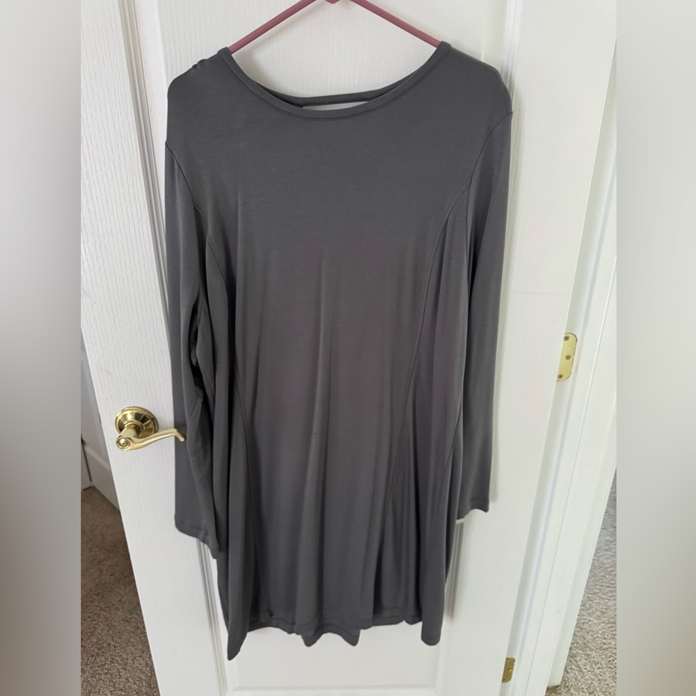 J. Jill Charcoal Gray Women's Tunic - NWOT sz XL